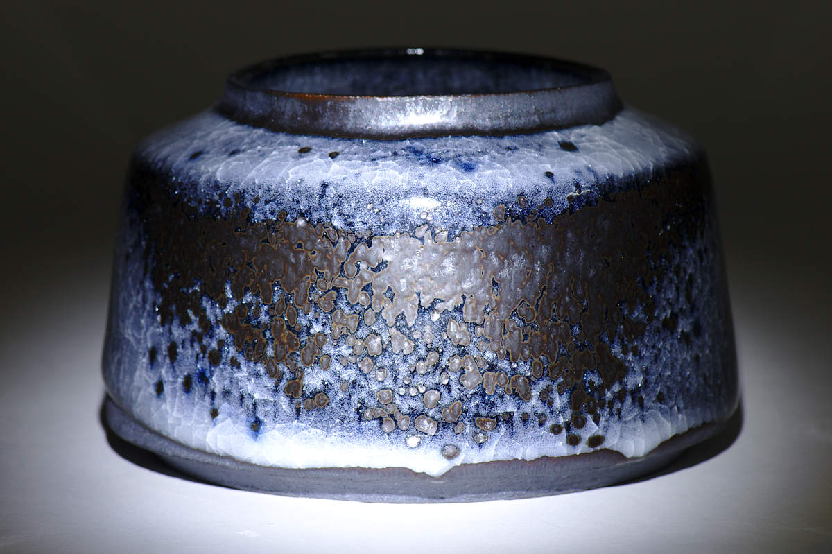 Lidded Container Black Ice