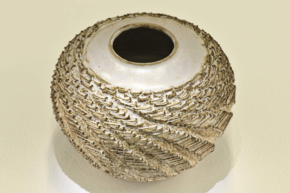 Textured Spherical Vase 6