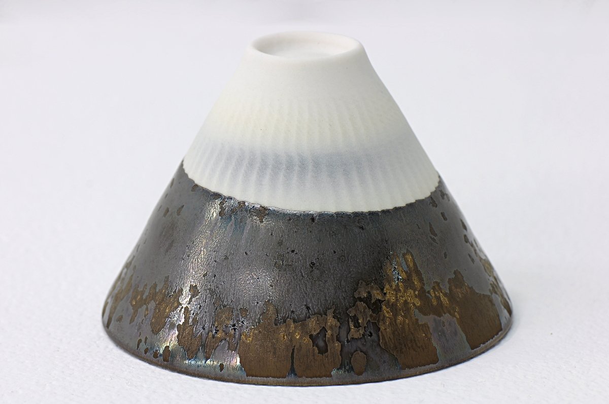 Cone Cup Iridescent Glaze