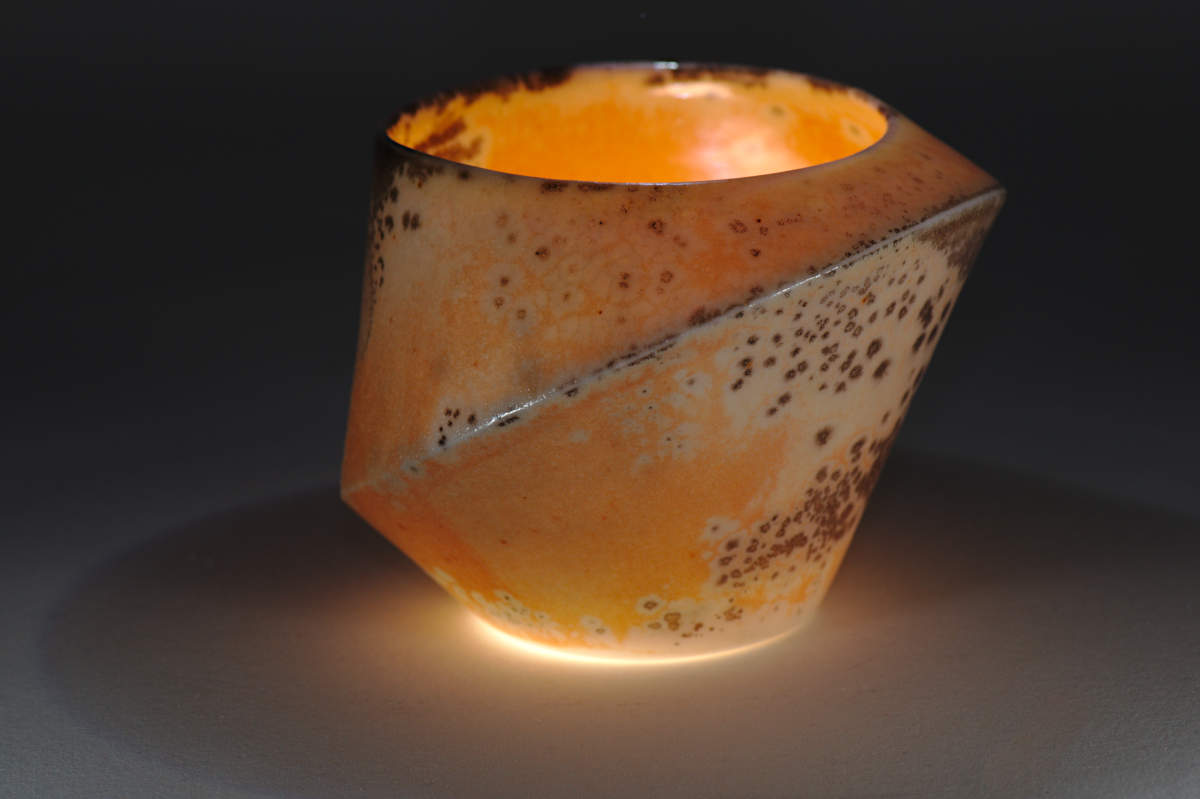 Orbit Cup Shino Glaze
