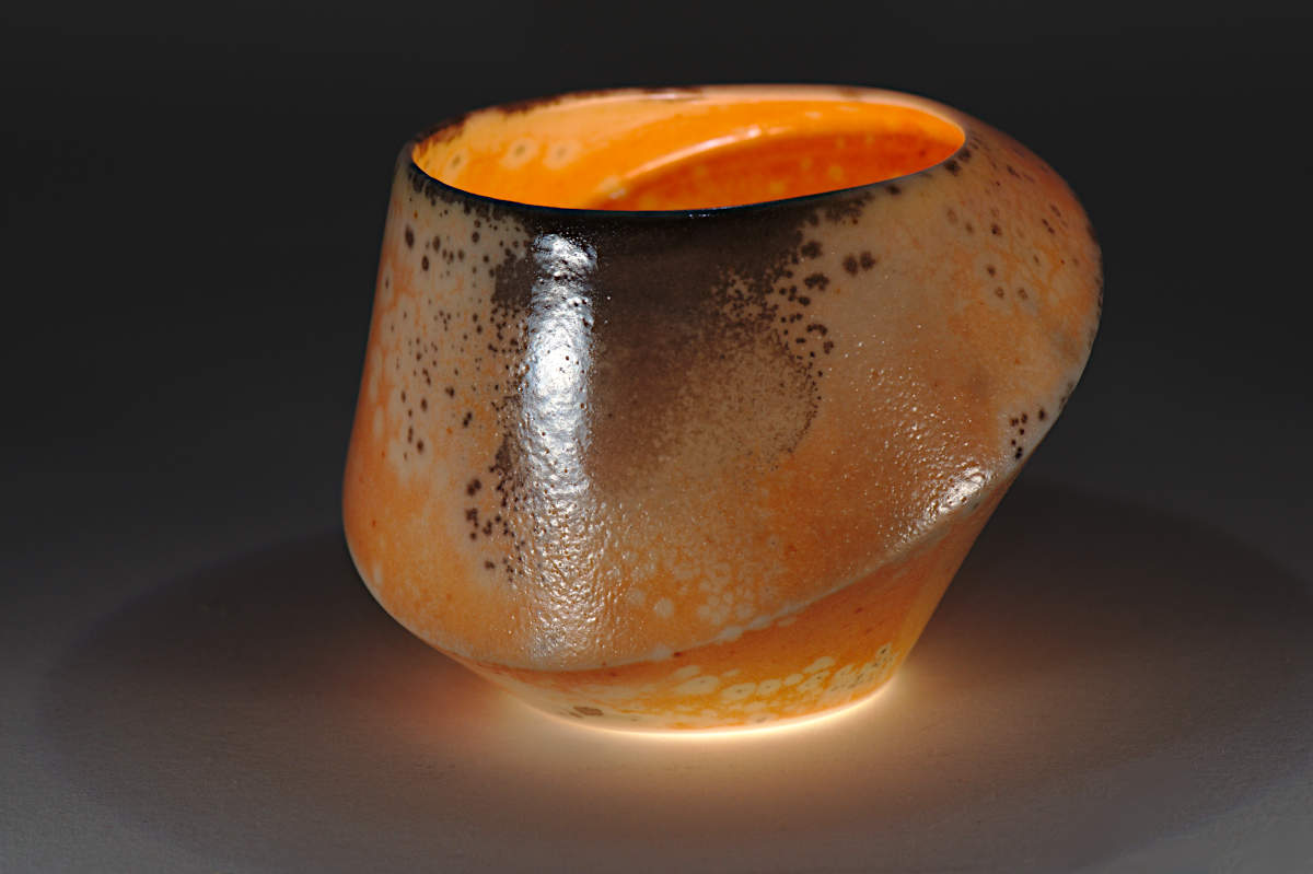 Orbit Cup Shino Glaze