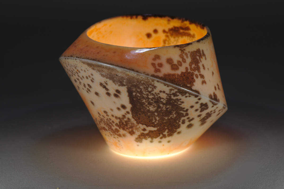 Orbit Cup Shino Glaze