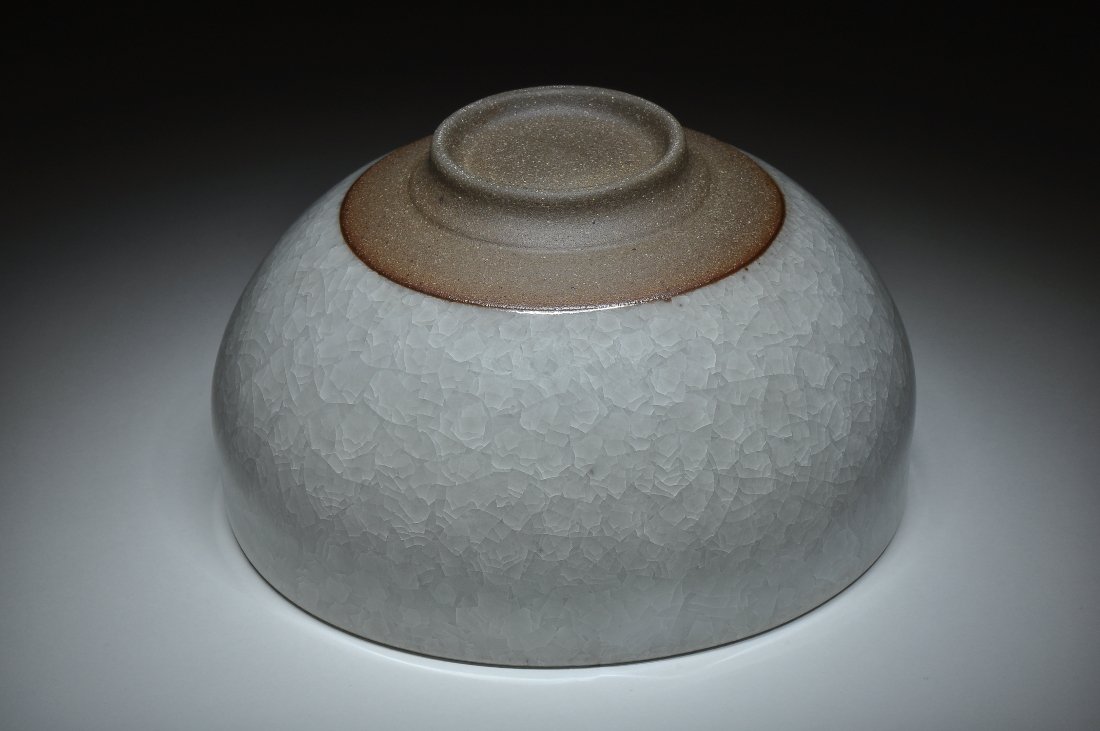 Ice Crackle Glazed Bowl