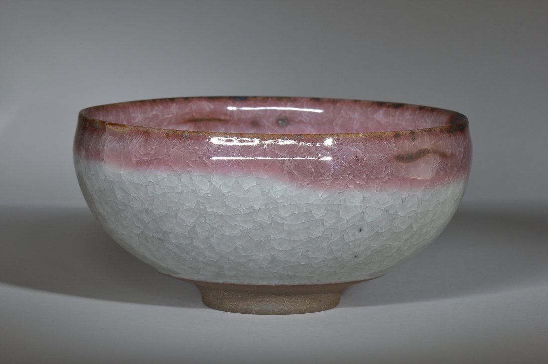 Ice Crackle Glazed Bowl