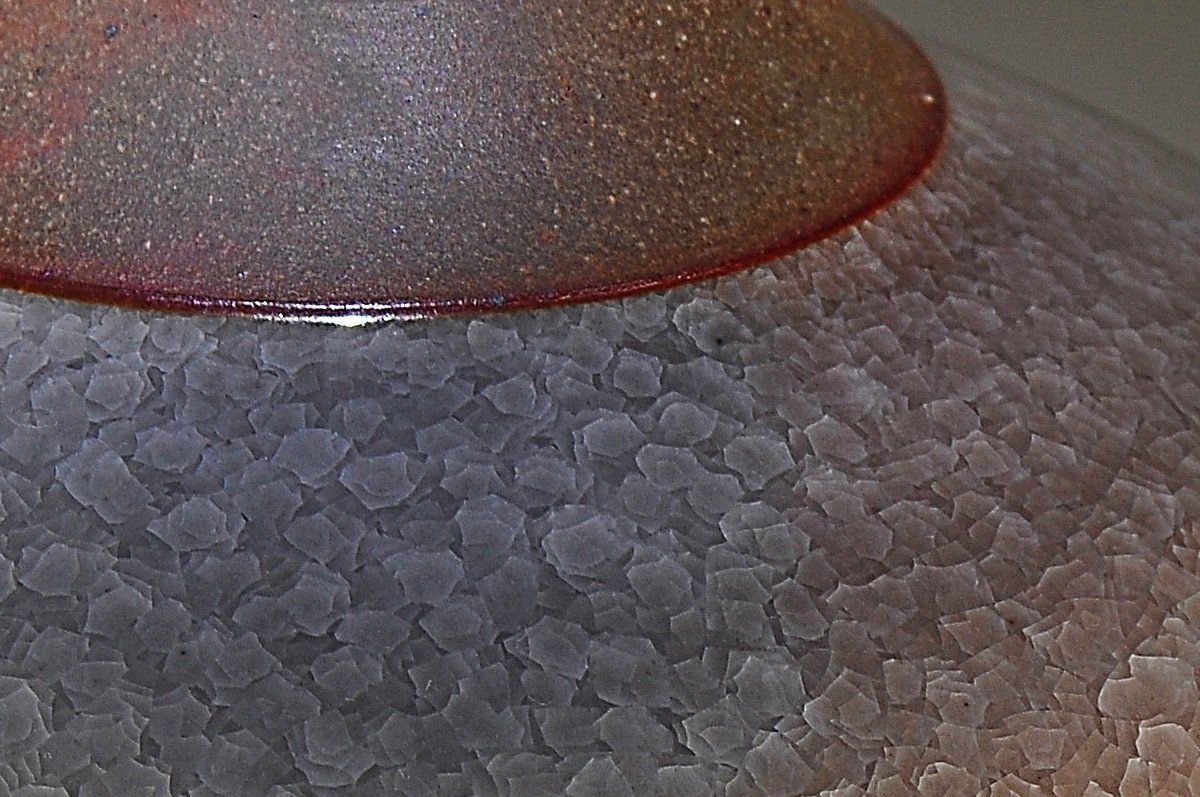 Ice Crackle Vase 1 detail